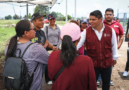 Avanza pavimentación de calles en Cuautlancingo