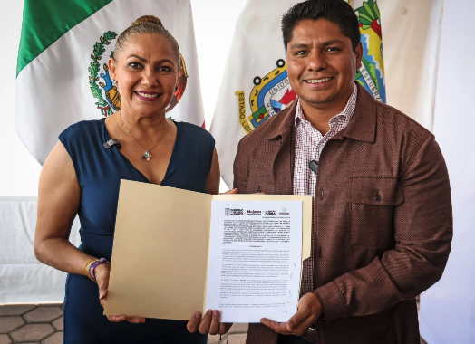 Cuautlancingo firma convenio con la Secretaría de las Mujeres 