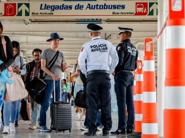 Policía Auxiliar refuerza vigilancia por vacaciones