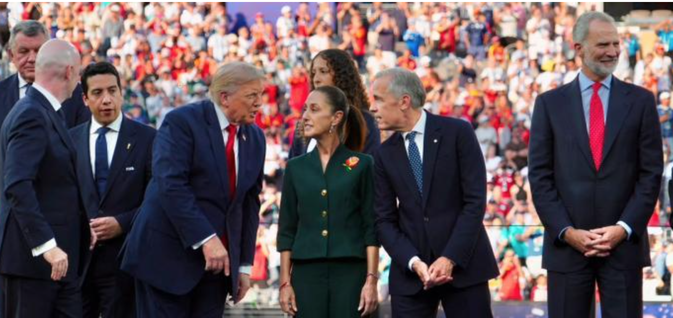 Sheinbaum confirma diálogo con Trump sobre comercio durante la final del Mundial 2026