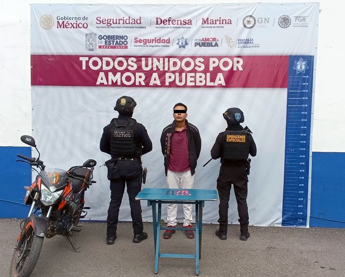 Detiene SSP a presunto generador de violencia que operaba en el mercado Morelos