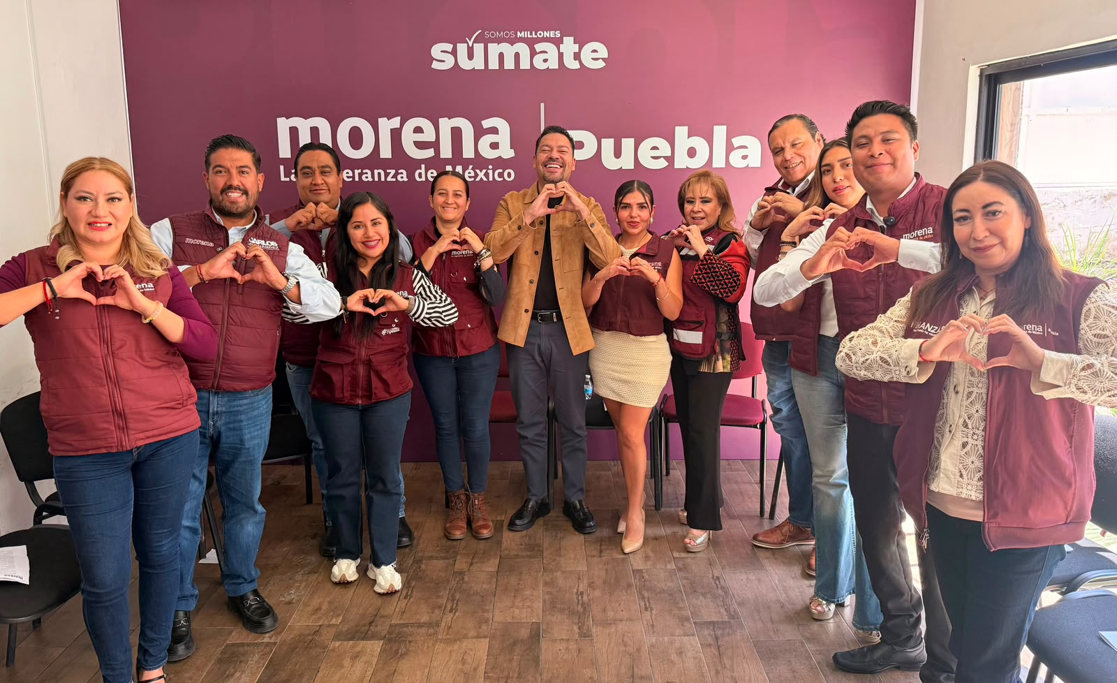 Morena Puebla respalda resultados de Alejandro Armenta en seguridad e infraestructura