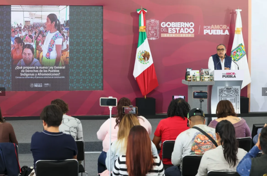 Puebla será sede de cuatro asambleas sobre la Ley General de Derechos de Pueblos Indígenas