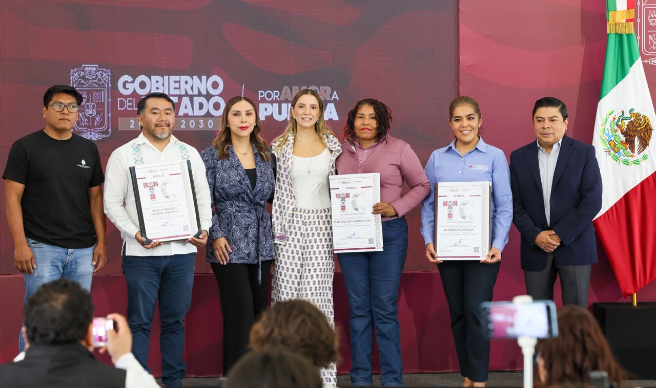 Puebla impulsa el turismo comunitario con la entrega de 106 distintivos en 45 municipios