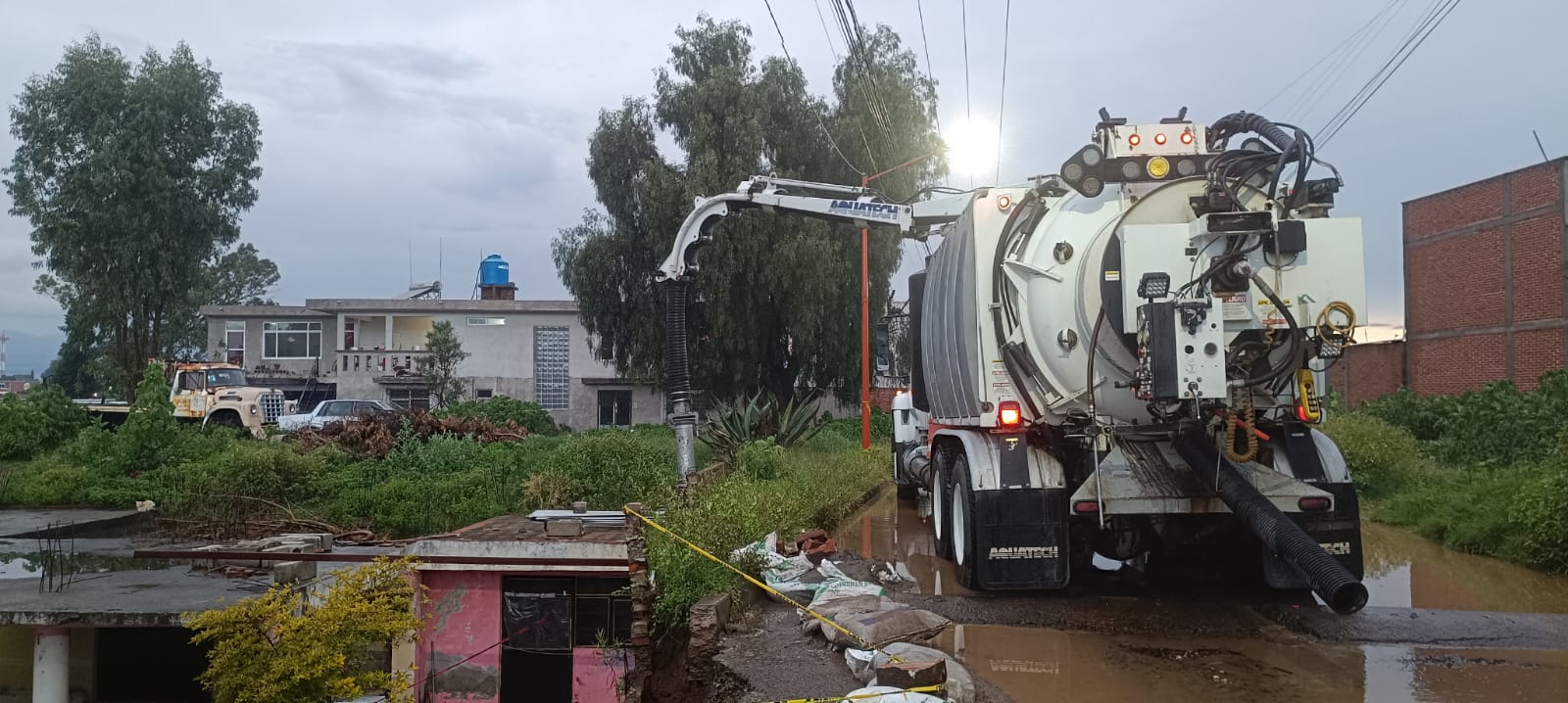 Gobierno de San Pedro Cholula implementa operativo permanente por afectaciones tras lluvias