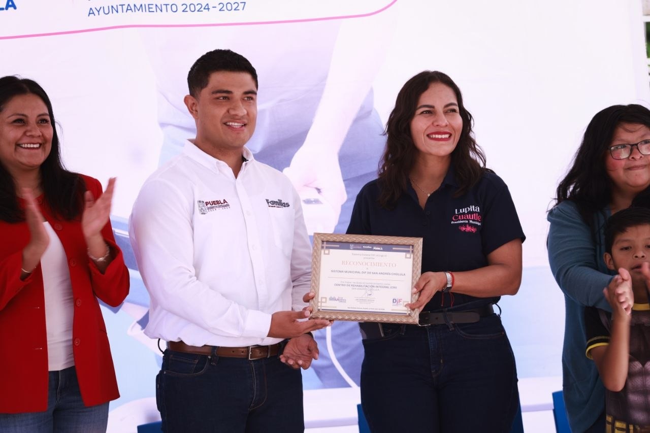 Lupita Cuautle consolida el primer Centro de Rehabilitación Integral municipal para los sanandreseños.