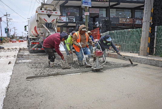 Rehabilitación de la avenida Tlaxcala se entregará en septiembre: Omar Muñoz