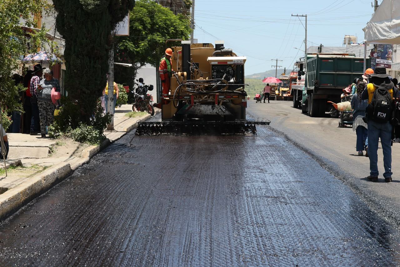 Avanza Programa Estatal de Pavimentación 2026 con transparencia e inversión eficiente