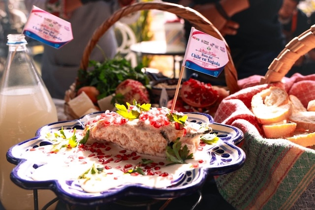 Vive la Ruta del Chile en Nogada en San Andrés Cholula