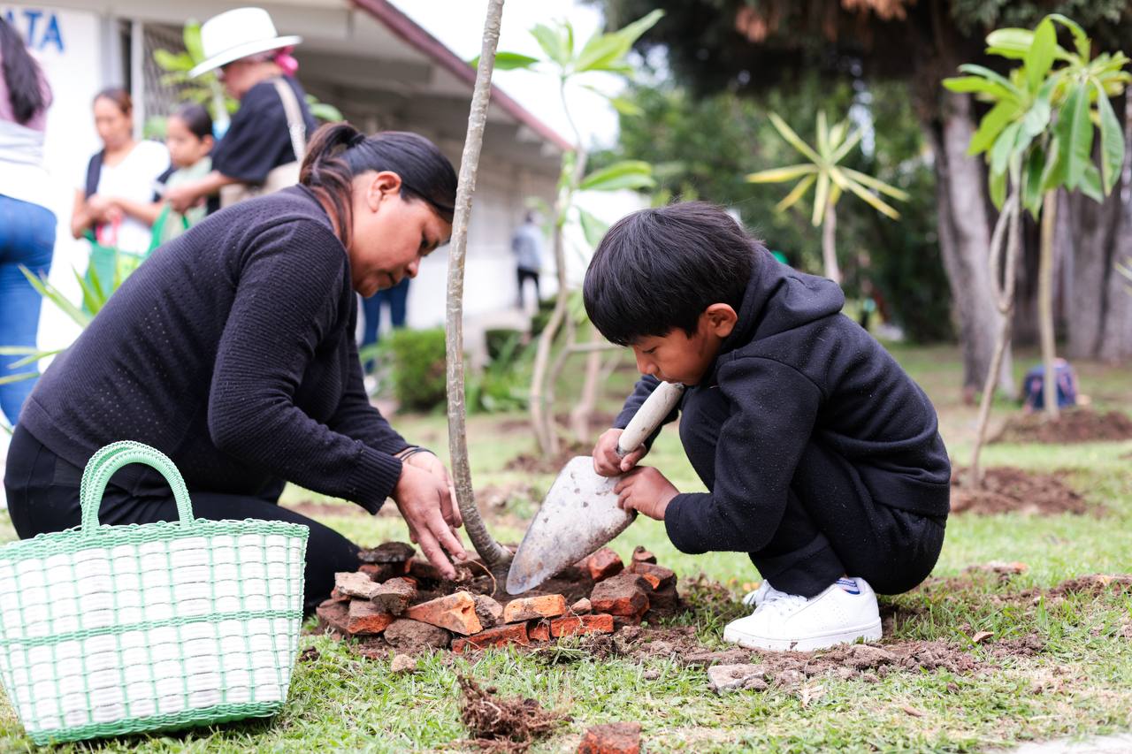 Fomentan cultura ambiental en San Andrés Cholula